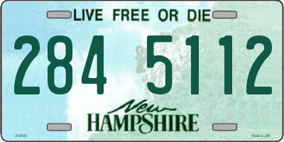 NH license plate 2845112