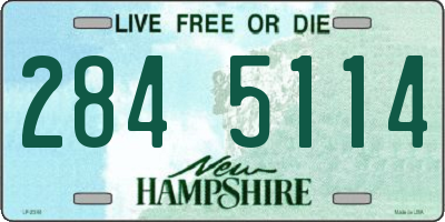 NH license plate 2845114