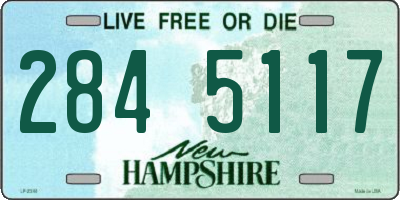 NH license plate 2845117