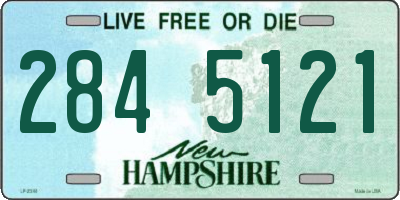NH license plate 2845121