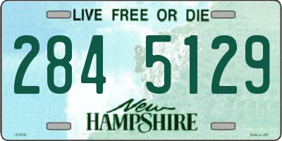 NH license plate 2845129