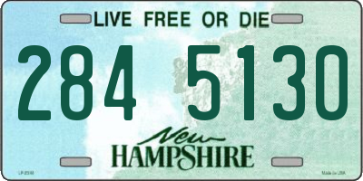 NH license plate 2845130