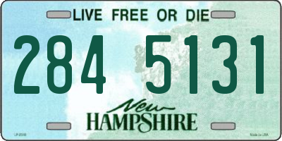 NH license plate 2845131