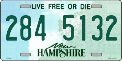 NH license plate 2845132