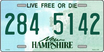 NH license plate 2845142