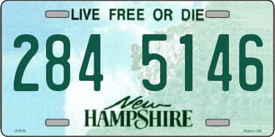 NH license plate 2845146