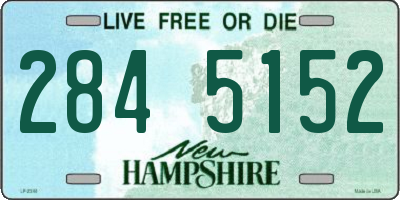 NH license plate 2845152
