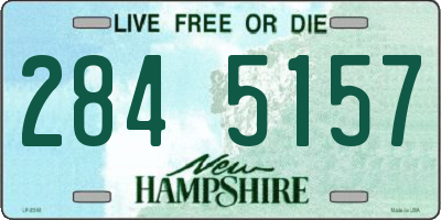 NH license plate 2845157