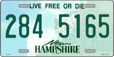 NH license plate 2845165