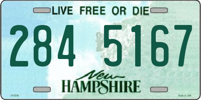 NH license plate 2845167