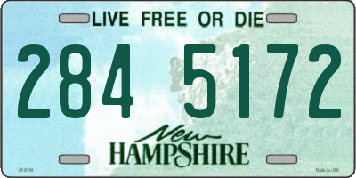 NH license plate 2845172