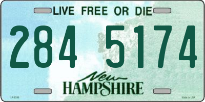NH license plate 2845174