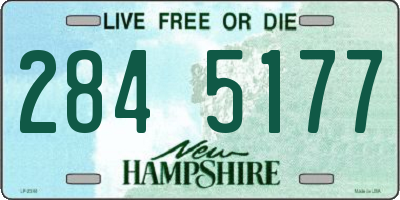 NH license plate 2845177