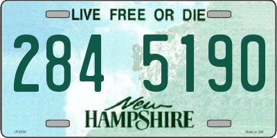 NH license plate 2845190