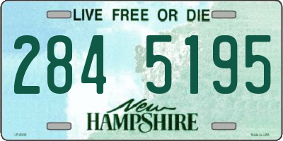 NH license plate 2845195