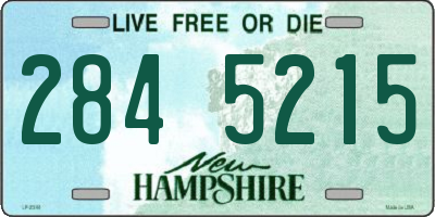 NH license plate 2845215