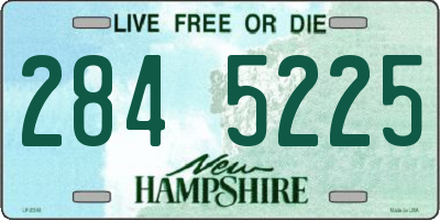 NH license plate 2845225