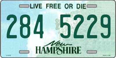 NH license plate 2845229