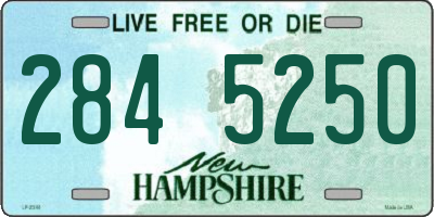 NH license plate 2845250
