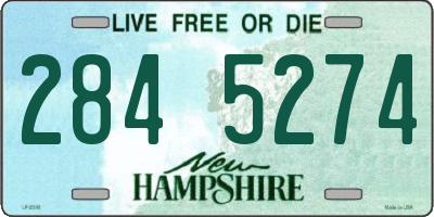 NH license plate 2845274