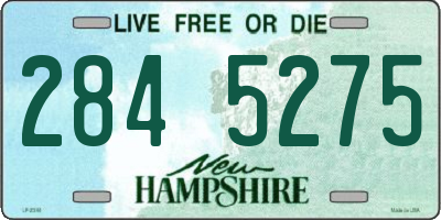 NH license plate 2845275
