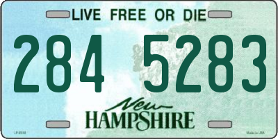 NH license plate 2845283