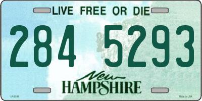 NH license plate 2845293
