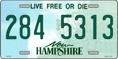 NH license plate 2845313