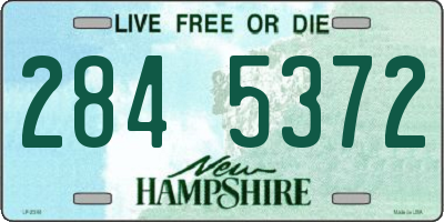 NH license plate 2845372