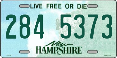 NH license plate 2845373