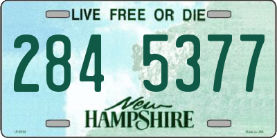 NH license plate 2845377