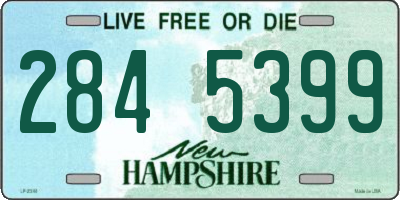 NH license plate 2845399