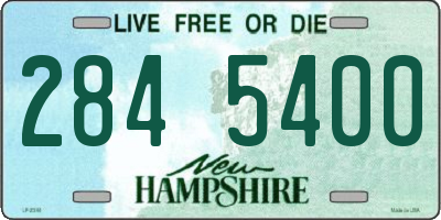 NH license plate 2845400