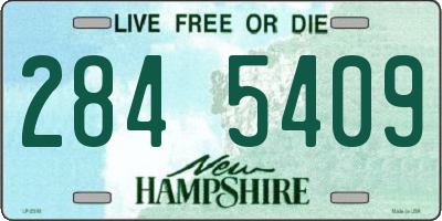 NH license plate 2845409