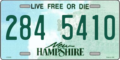 NH license plate 2845410