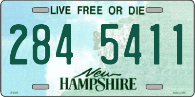 NH license plate 2845411