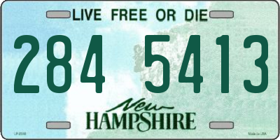 NH license plate 2845413