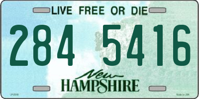NH license plate 2845416