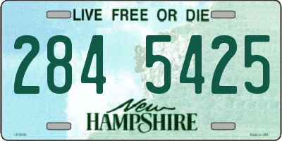 NH license plate 2845425