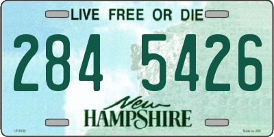 NH license plate 2845426