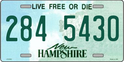 NH license plate 2845430