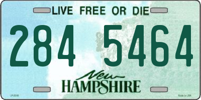 NH license plate 2845464