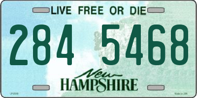 NH license plate 2845468