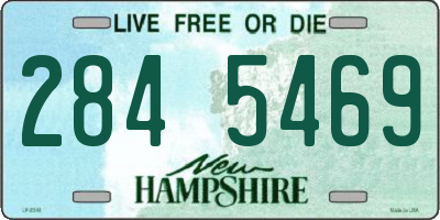 NH license plate 2845469