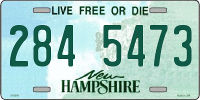 NH license plate 2845473