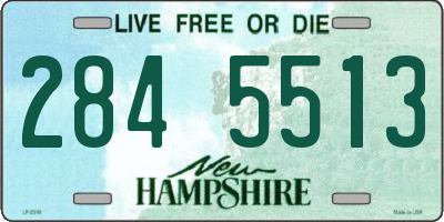 NH license plate 2845513