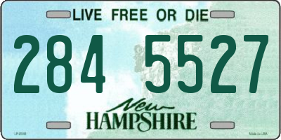 NH license plate 2845527