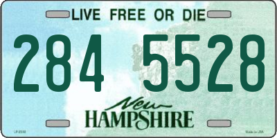 NH license plate 2845528