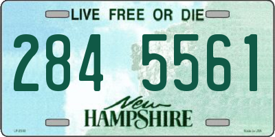 NH license plate 2845561