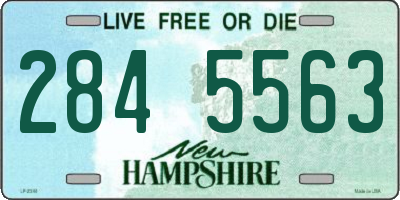 NH license plate 2845563